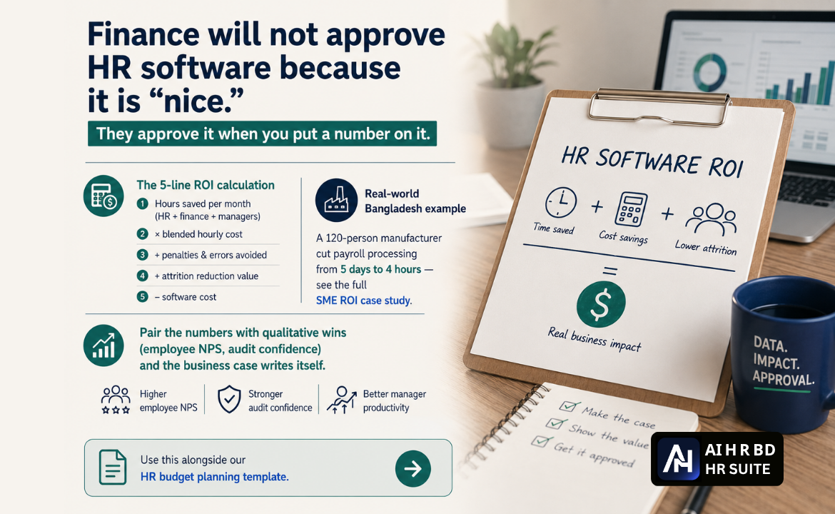 Cover image for HR Software ROI Calculator and Framework for Bangladeshi Companies (2026)
