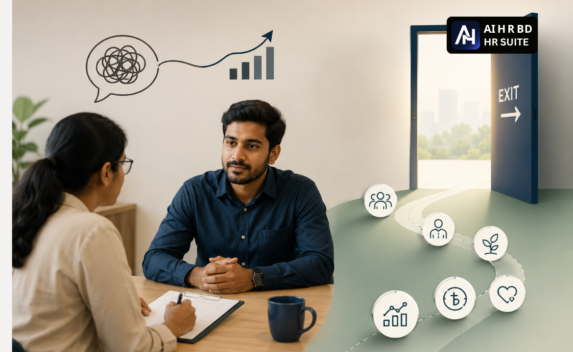 Cover image for The exit interview that actually gives you useful data