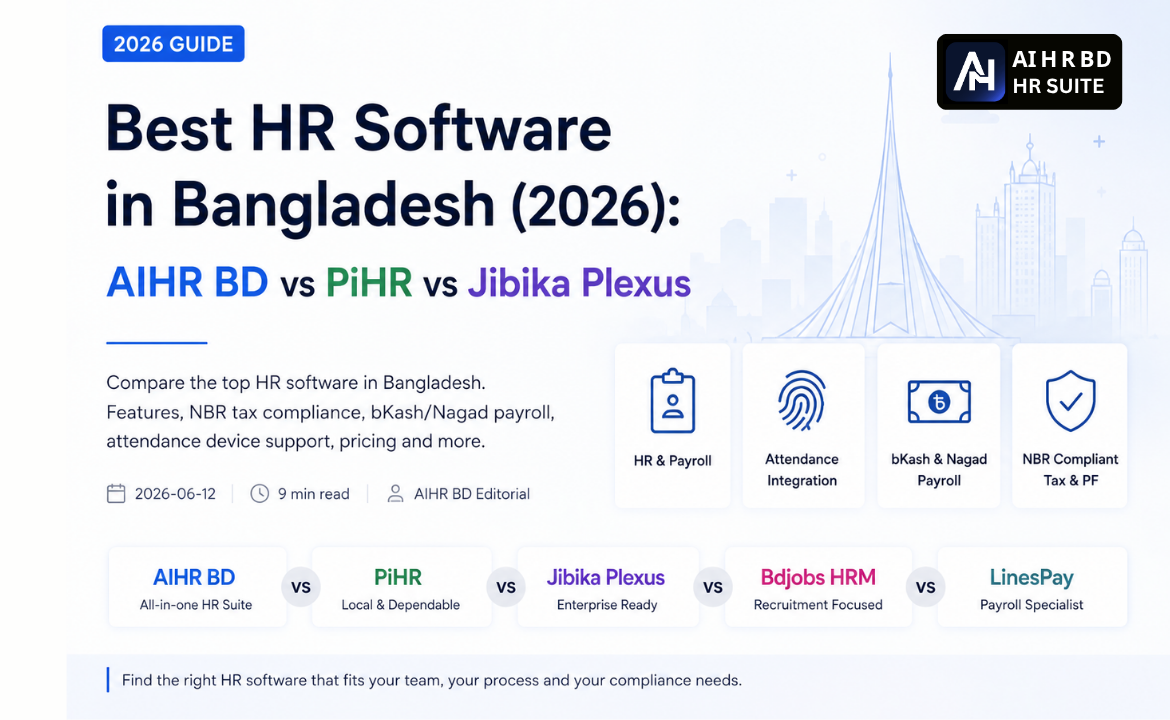 Cover image for Best HR Software in Bangladesh 2026: Top 5 Compared